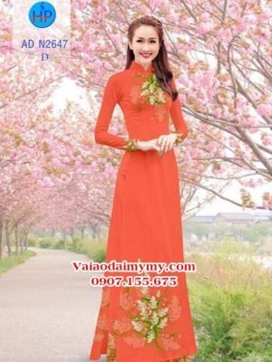 Vải áo dài Hoa Lan AD N2647 20