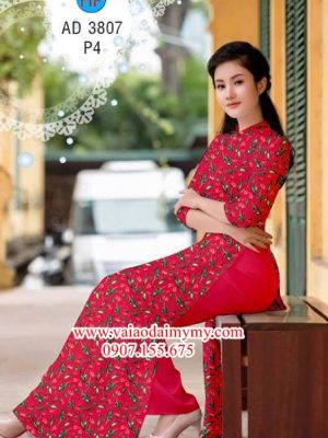 Vải áo dài Hoa nhỏ xinh AD 3807 24