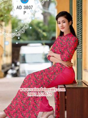 Vải áo dài Hoa nhỏ xinh AD 3807 23