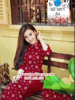 Vải áo dài Hoa nhỏ xinh AD 3911 14