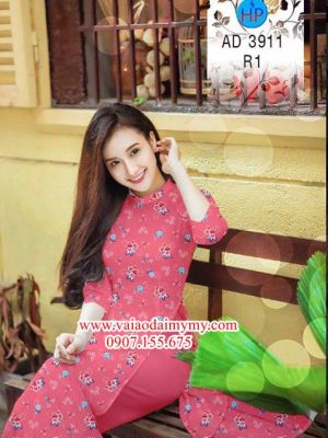 Vải áo dài Hoa nhỏ xinh AD 3911 16