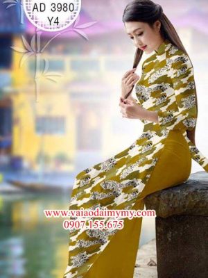 Vải áo dài Hoa văn AD 3980 23