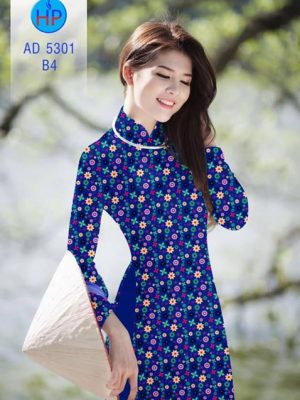 Vải áo dài Hoa nhí AD 5301 19