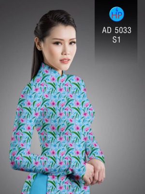 Vải áo dài Hoa đều AD 5033 14