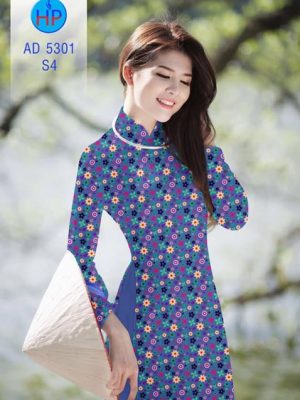 Vải áo dài Hoa nhí AD 5301 23