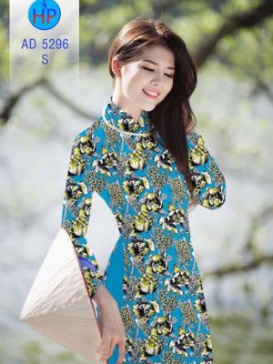 Vải áo dài Hoa đều AD 5296 18