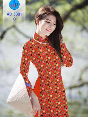 Vải áo dài Hoa nhí AD 5301 15