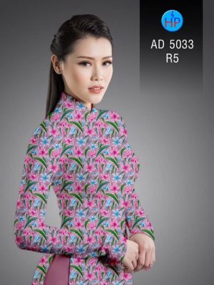Vải áo dài Hoa đều AD 5033 18
