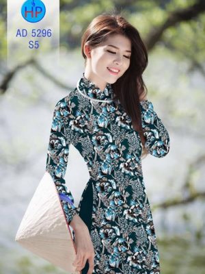 Vải áo dài Hoa đều AD 5296 17