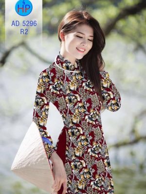 Vải áo dài Hoa đều AD 5296 14