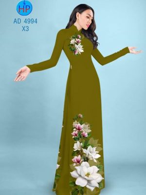 Vải áo dài Hoa in 3D AD 4994 20
