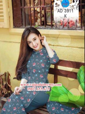 Vải áo dài Hoa nhỏ xinh AD 3911 21