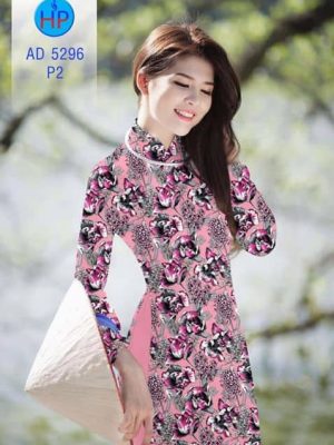 Vải áo dài Hoa đều AD 5296 13