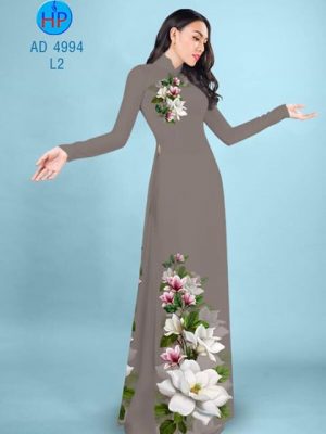 Vải áo dài Hoa in 3D AD 4994 14