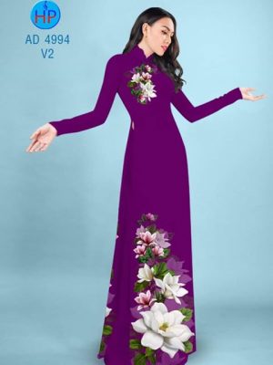 Vải áo dài Hoa in 3D AD 4994 18
