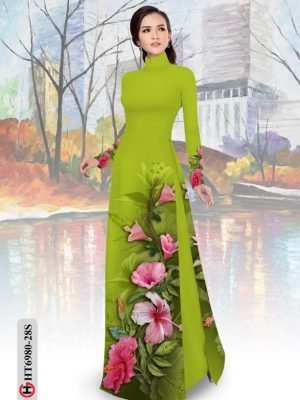 vai ao dai dep hoa 3d doc dao mau moi 1395208