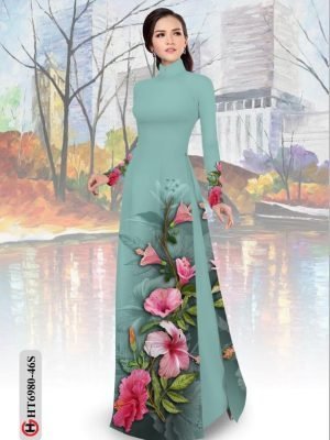 vai ao dai dep hoa 3d rat duyen rat dep 2095261