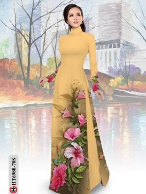 vai ao dai dep hoa 3d ton dang ngoc dang hot 169538