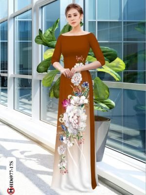 vai ao dai dep hoa 3d truyen thong dam tham 758292