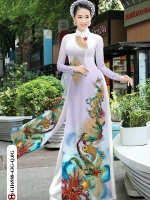 vai ao dai hinh ca chep vai ao dai my my nam nay 96561