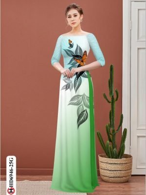 vai ao dai hinh la rat duyen thanh lich 170083