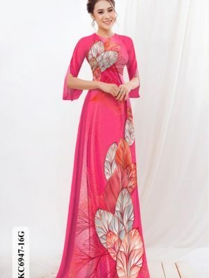 vai ao dai hinh la ton dang ngoc mau moi 1469203