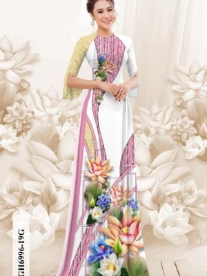 vai ao dai hoa 3d truyen thong rat dep 2040297