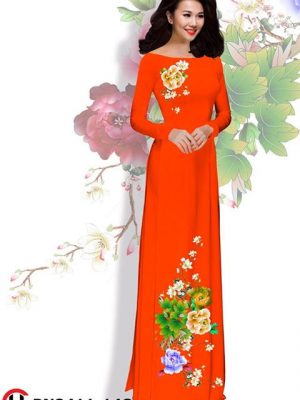 Vải áo dài Hoa đẹp AD PN 2411 14