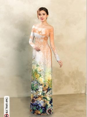 vai ao dai hoa dep 3d co truyen phong cach 032178