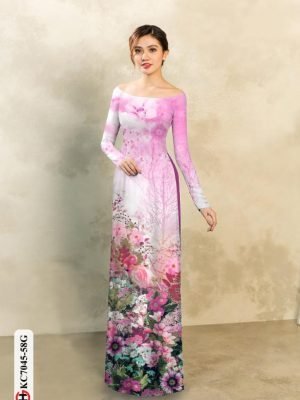 vai ao dai hoa dep 3d rat duyen vua ra 332295