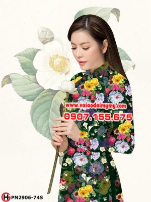 Vải áo dài Hoa Đều lung Linh AD PN2906 14
