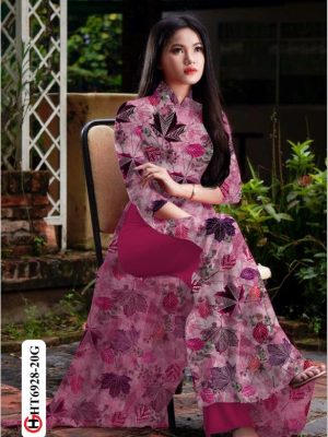 vai ao dai hoa deu shop my my long lanh 042267