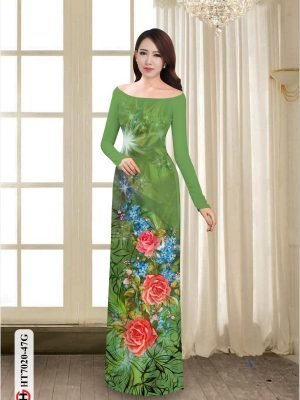 vai ao dai hoa hong dang ngoc cuc hot 723141