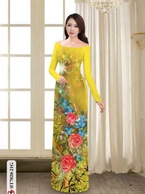 vai ao dai hoa hong dang ngoc dang hot 1023275