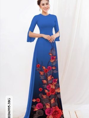 vai ao dai hoa hong duyen dang thuot tha 1134282