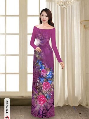 vai ao dai hoa hong gia re vua ra 0233