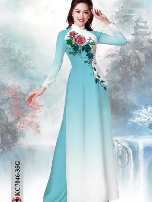 vai ao dai hoa hong shop my my da dang 541106