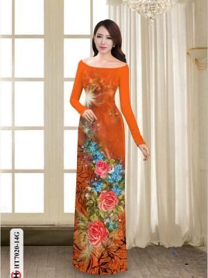 vai ao dai hoa hong shop mymy dang hot 22334