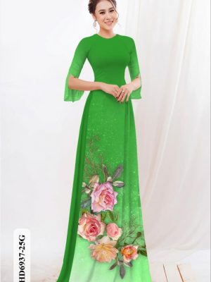 vai ao dai hoa hong truyen thong cuc hot 893220