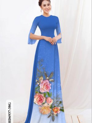 vai ao dai hoa hong vai ao dai my my da dang 693222