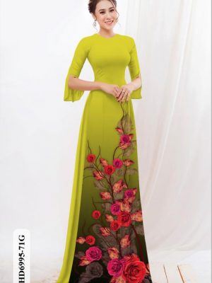 vai ao dai hoa hong vai ao dai my my mau moi 433292