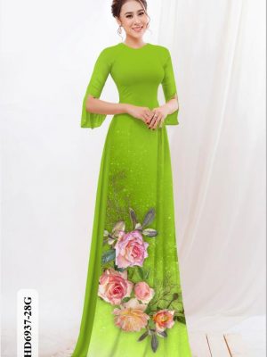 vai ao dai hoa hong vai ao dai my my thanh lich 393206