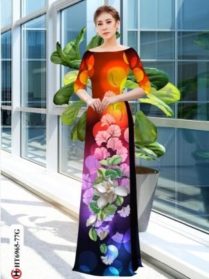 vai ao dai hoa in 3d co truyen nam nay 1639121