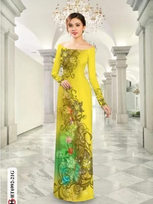 vai ao dai hoa in 3d doc dao mau moi 175281