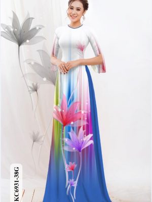 vai ao dai hoa in 3d doc dao rat dep 95192