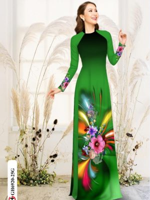 vai ao dai hoa in 3d duyen dang dang hot 209923