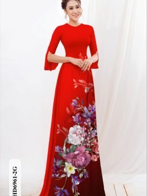 vai ao dai hoa in 3d duyen dang duoc chon nhieu 88396