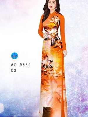 vai ao dai hoa in 3d gia re doc dao 10432