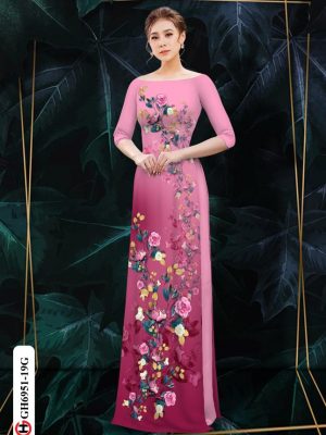 vai ao dai hoa in 3d gia re mau moi 1940221