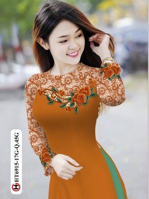 vai ao dai hoa in 3d rat duyen thuot tha 8992